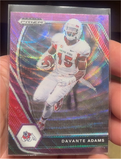 2021 Panini Prizm Draft Picks #49 Davante Adams — front