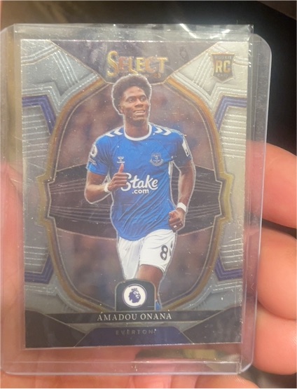 2022-23 Panini Select Premier League #36 Amadou Onana — front