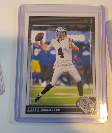 2024 Panini Score #147 Aidan O'Connell — front