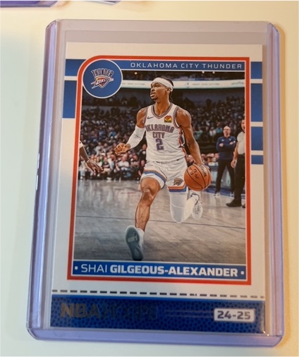 2024-25 Panini NBA Hoops #126 Shai Gilgeous-Alexander — front