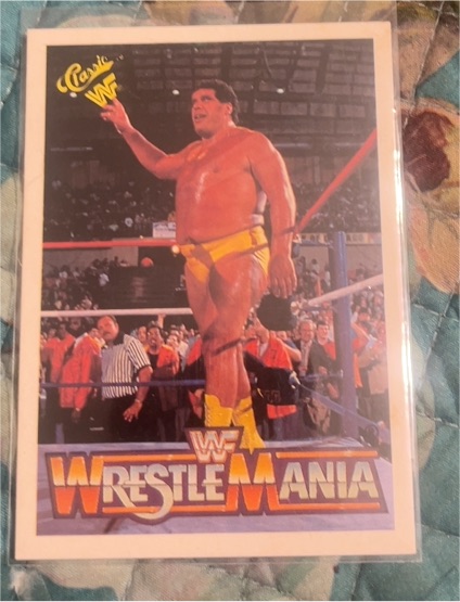 1990 Classic WWF #16 Andre the Giant — front