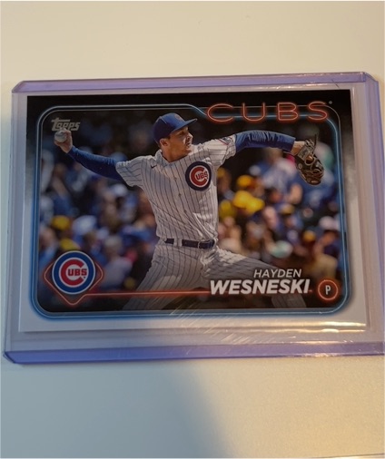 2024 Topps Series 1 #337 Hayden Wesneski — front