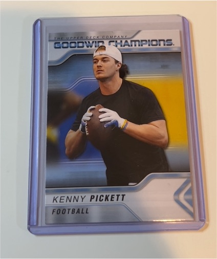 2023 Upper Deck Goodwin Champions #16 Kenny Pickett — front