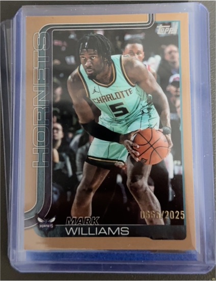 2025-26 Topps #70 Mark Williams — front