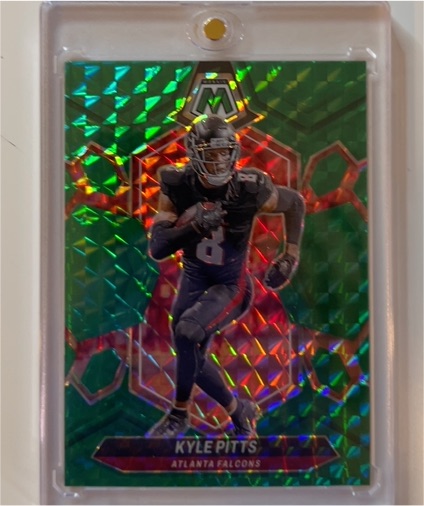 2024 Panini Mosaic Green Mosaic Prizm Kyle Pitts — front
