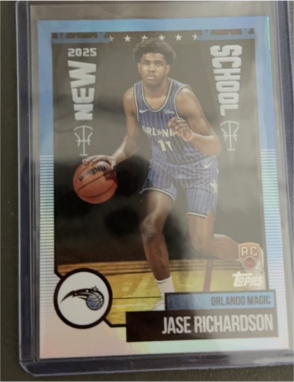 2025-26 Topps #NS-25 Jase Richardson New School — front