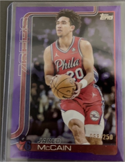 2025-26 Topps #24 Jared McCain — front
