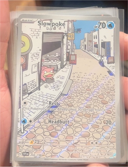 2023 Pokémon Scarlet & Violet #204 Slowpoke — front
