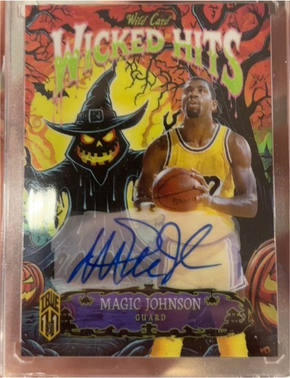 2025 Wild Card Wicked Hits #Magic Johnson — front