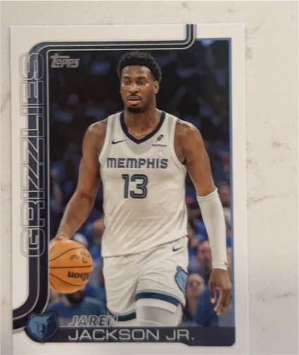 2025-26 Topps Basketball #184 Jaren Jackson Jr. — front