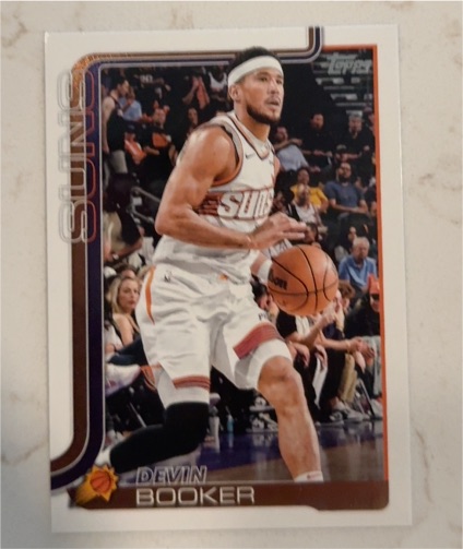 2025-26 Topps #156 Devin Booker — front