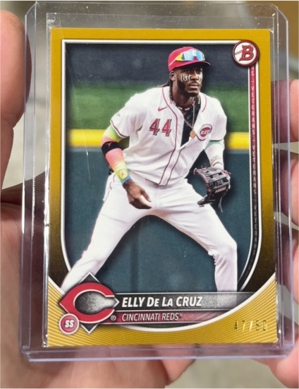 2025 Bowman #44 Elly De La Cruz — front