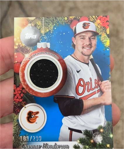 2025 Topps Holiday #PR-GH Gunnar Henderson — front