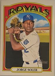 2021 Topps Heritage #165 Jorge Soler — front