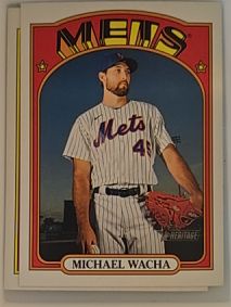 2021 Topps Heritage #344 Michael Wacha — front