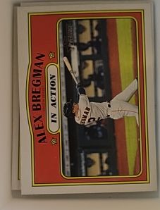 2021 Topps Heritage #164 Alex Bregman — front