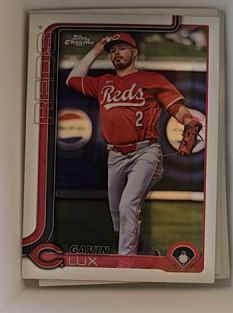 2025 Topps Chrome #237 Gavin Lux — front