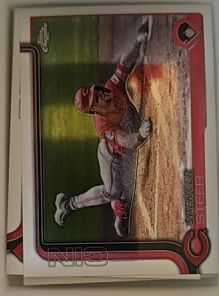 2025 Topps #37 Spencer Steer — front