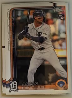 2025 Topps Chrome #274 Dillon Dingler — front