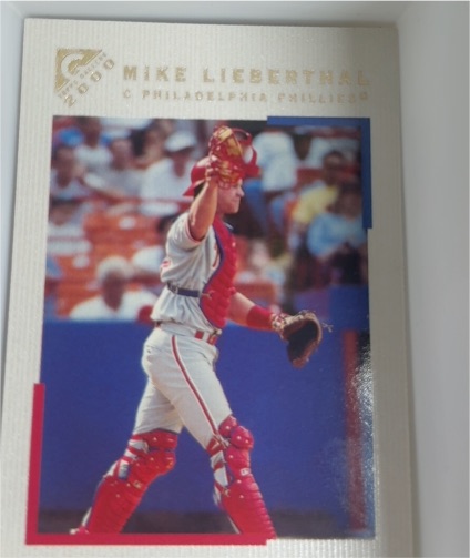 2000 Topps Gallery Mike Lieberthal — front
