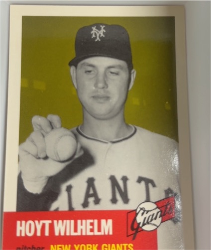 1991 Topps Archives 1953 #312 Hoyt Wilhelm — front