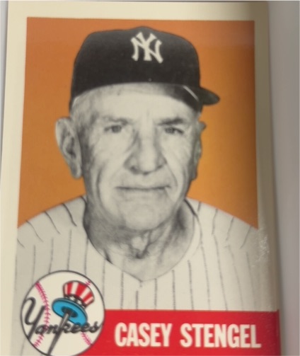 1991 Topps Archives 1953 #325 Casey Stengel — front