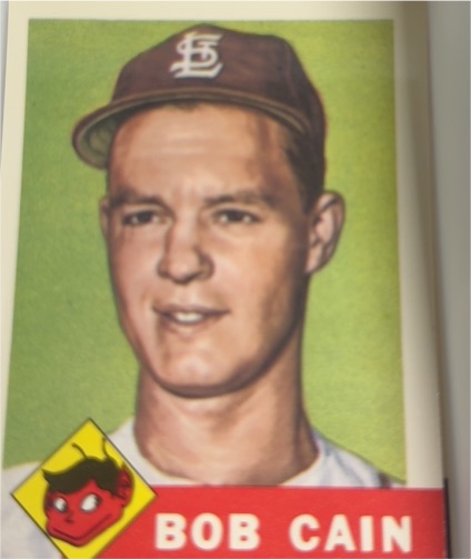 1991 Topps Archives 1953 #266 Bob Cain — front