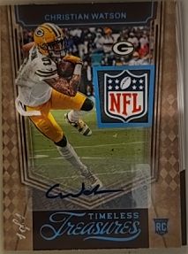 2024 Panini Timeless Treasures #Christian Watson — front