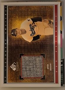 2002 Upper Deck SP Legendary Cuts Game Swatches #S-DDr Don Drysdale — front