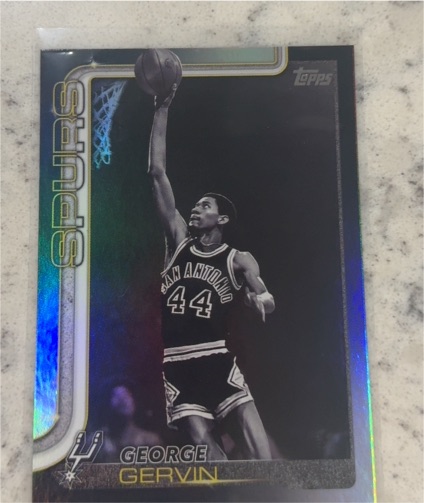 2025 Topps #265 George Gervin — front