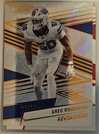 2025 Panini Revolution #43 Greg Rousseau — front