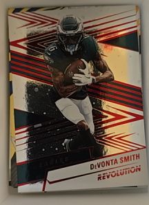 2025 Panini Revolution DeVonta Smith — front