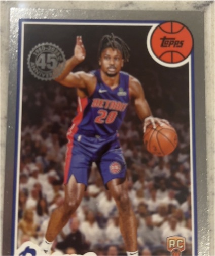 2025-26 Topps 45th Anniversary #80BK-39 Jaden Ivey — front