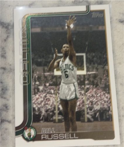 2025-26 Topps #251 Bill Russell — front
