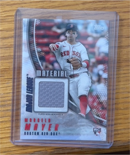 2025 Topps Update #MMU-MAR Marcelo Mayer — front
