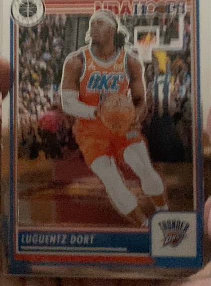 2023-24 Panini NBA Hoops Premium Stock #193 Luguentz Dort — front