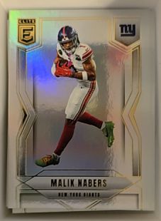 2025 Panini Donruss Elite #5 Malik Nabers — front