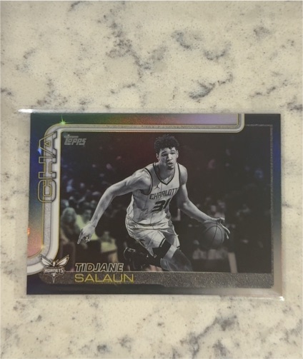 2025-26 Topps Basketball #71 Tidjane Salaun — front