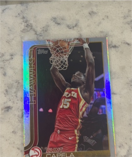 2025-26 Topps Basketball #63 Clint Capela — front
