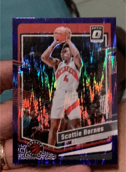 2023-24 Donruss Optic #12 Scottie Barnes — front