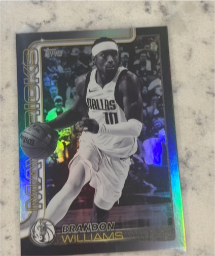 2025-26 Topps Basketball #171 Brandon Williams — front