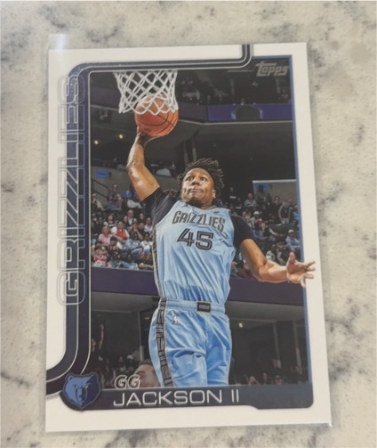 2025-26 Topps #249 GG Jackson II — front