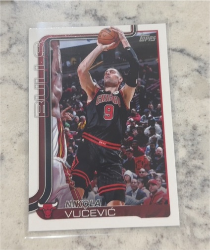 2025-26 Topps #36 Nikola Vucevic — front