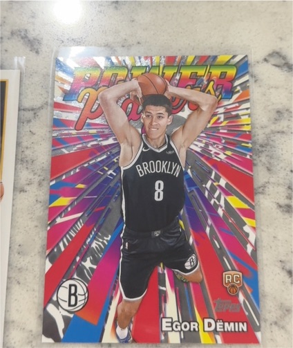 2025-26 Topps Power Players #PP-18 Egor Demin — front