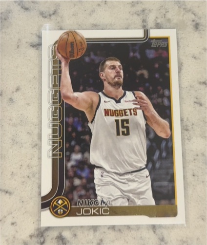 2025-26 Topps Flagship Basketball #101 Nikola Jokic — front