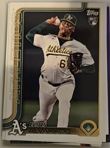 2025 Topps Update #US61 Elvis Alvarado — front