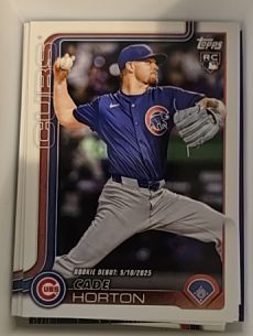 2025 Topps Update #US214 Cade Horton — front