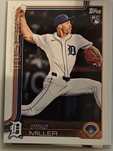 2025 Topps Update #US317 Ryan Miller — front