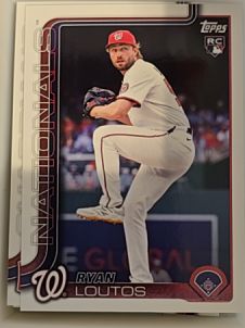 2025 Topps Update #US202 Ryan Loutos — front