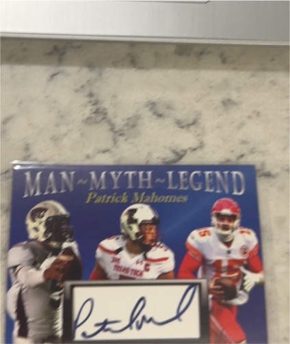 2023 Panini Man-Myth-Legend Patrick Mahomes — front